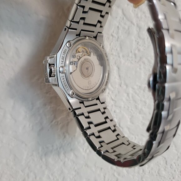 Concord Saratoga Ref 14.c2.1894 Swiss Auto Watch Silver Men's Luxury Statement - Picture 4 of 10